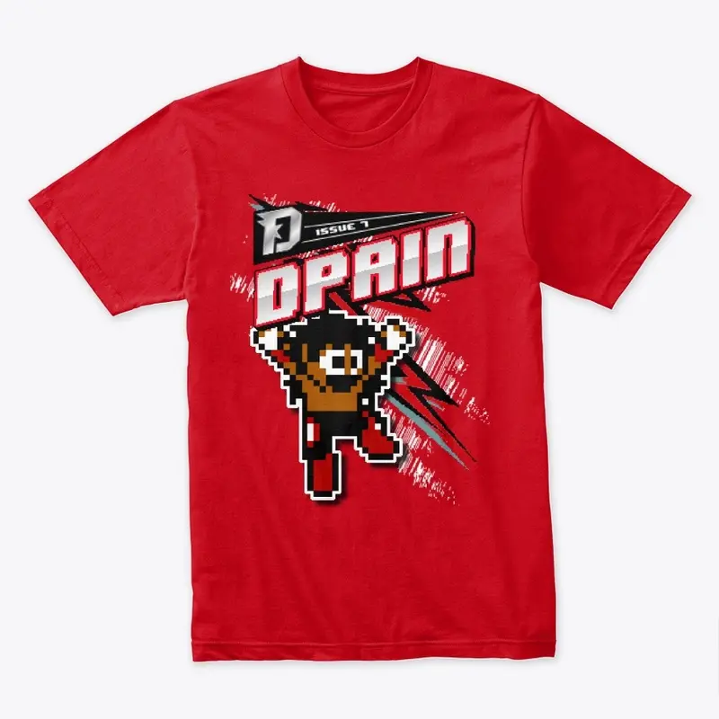 DPAIN 8-Bit Comic T-Shirt